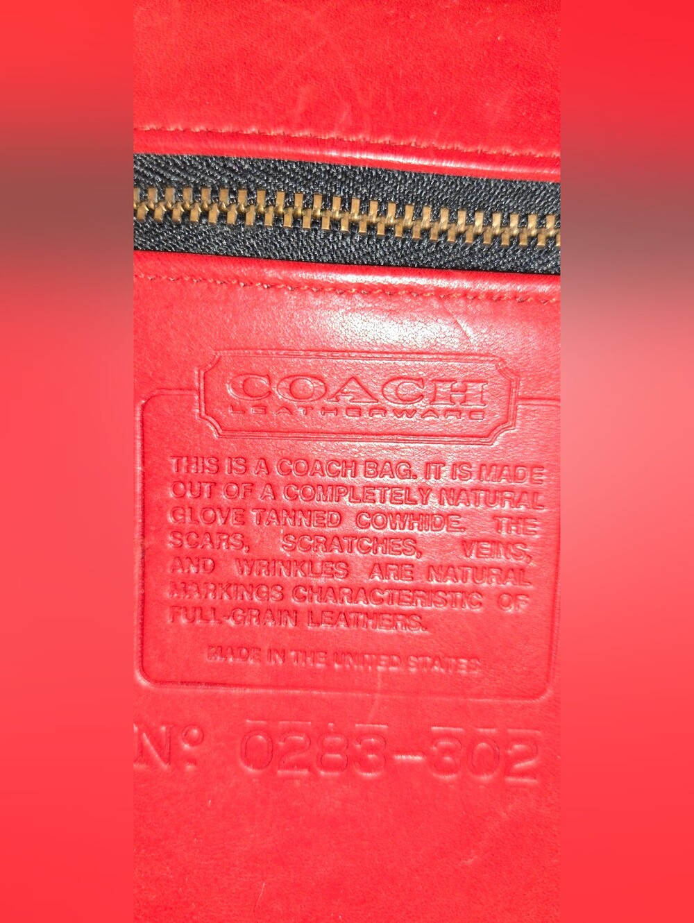 Vintage Coach Post Pouch - Picture 14 of 16